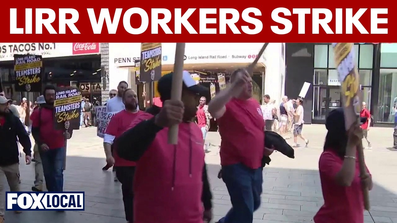 LIRR Strike begins: 3,500+ workers demand higher pay