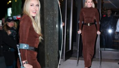 Lindsey Vonn attends Jeff Bezos and Lauren Sanchez's pre-Met Gala party