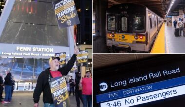 LIRR strike begins after MTA failed to reach wage increase deal with union, disrupting 300K commuters