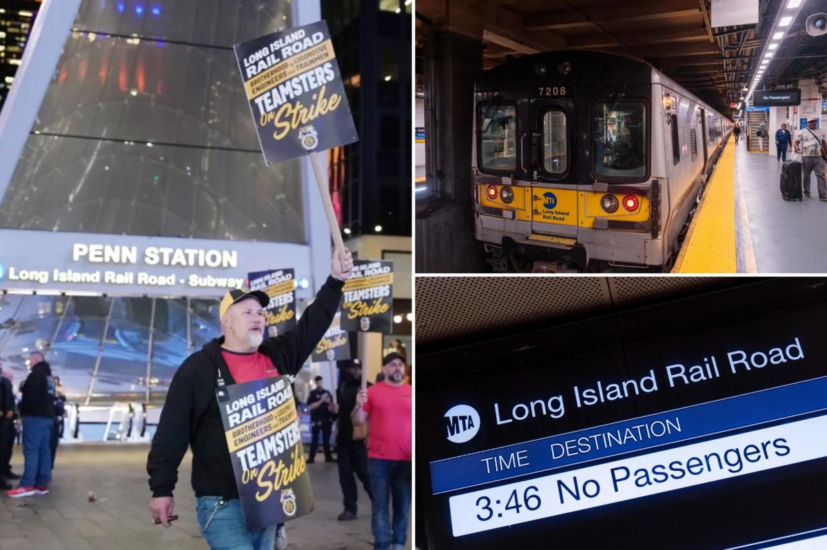 LIRR strike begins after MTA failed to reach wage increase deal with union, disrupting 300K commuters