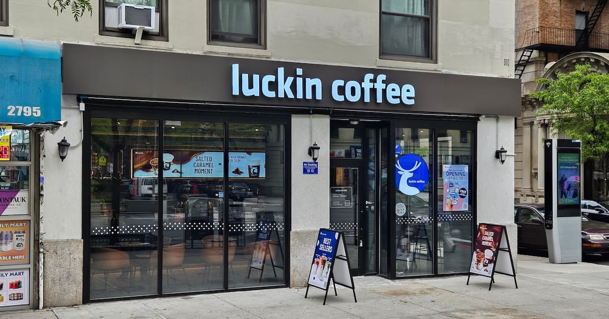 Luckin Coffee Officially Opens on the Upper West Side, Marking the Chinese Giant's Latest Push Into Manhattan