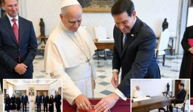 Rubio meets with Pope Leo XIV days after latest Trump attack