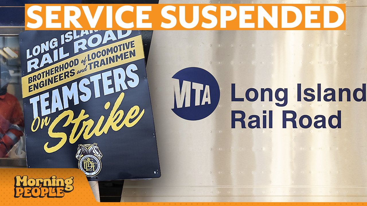 LIRR strike causes major disruptions for commuters