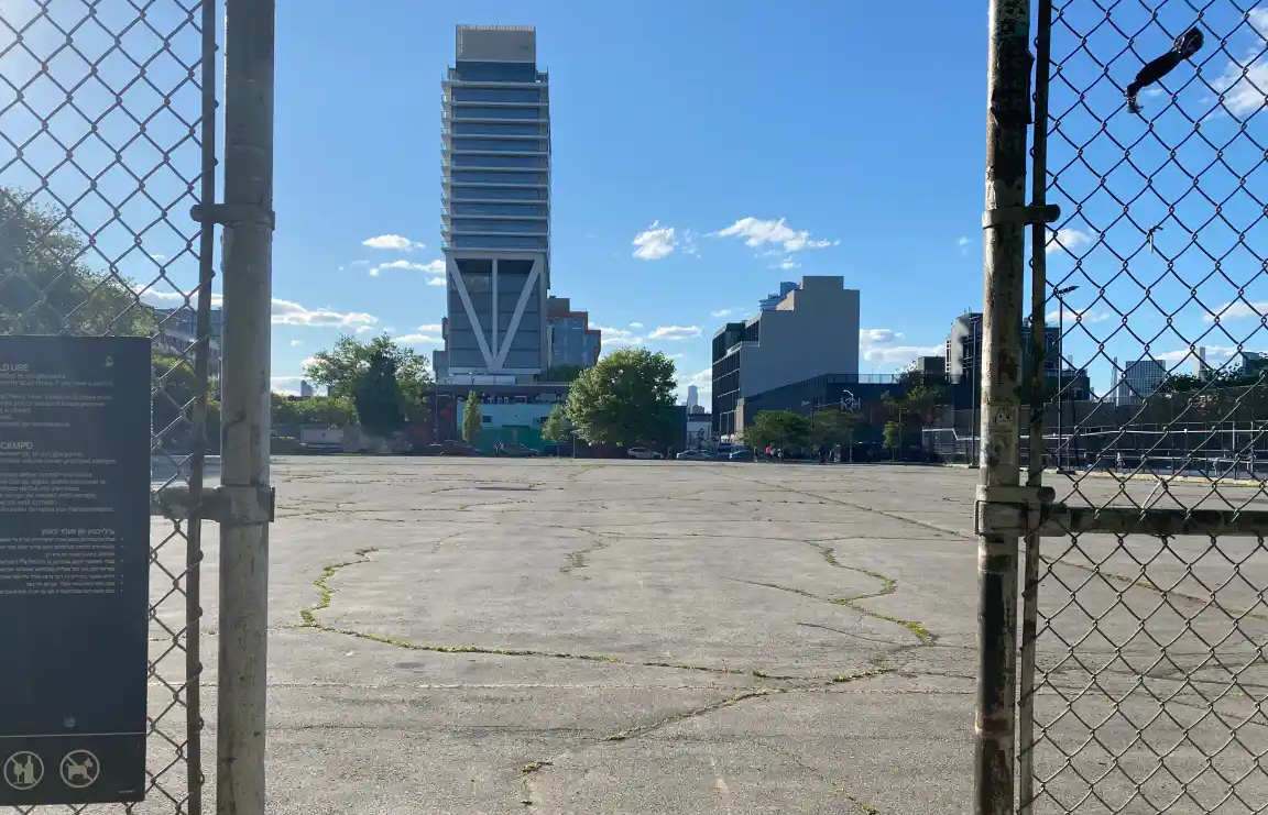 asphalt lot