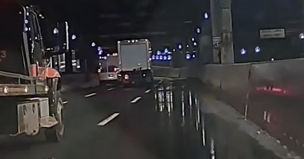Falling Chunks of Debris Are Endangering Drivers on a Busy N.Y.C. Road