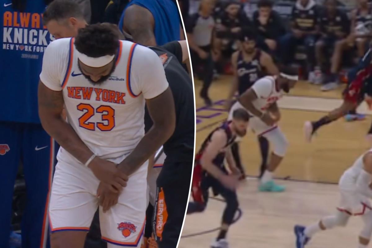 The Knicks moments Mitchell Robinson's injury may have happened