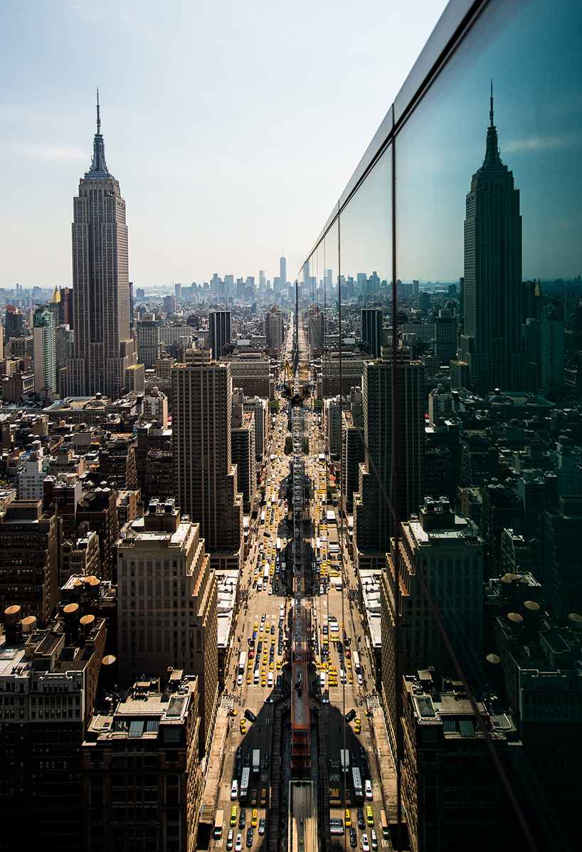 photo series distorts manhattan’s cityscape through fractured glass reflections - 3