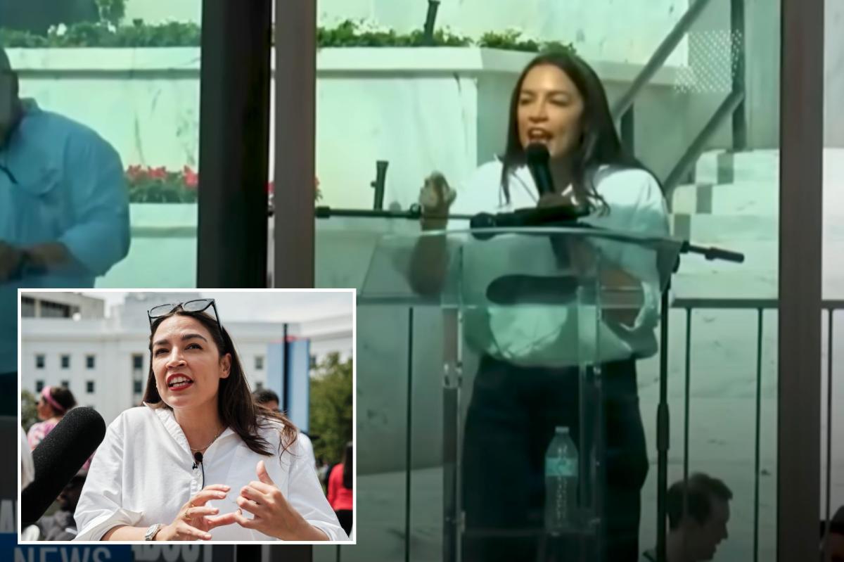 AOC tells New Yorkers to ‘pull up’ to Alabama during fiery rally speech