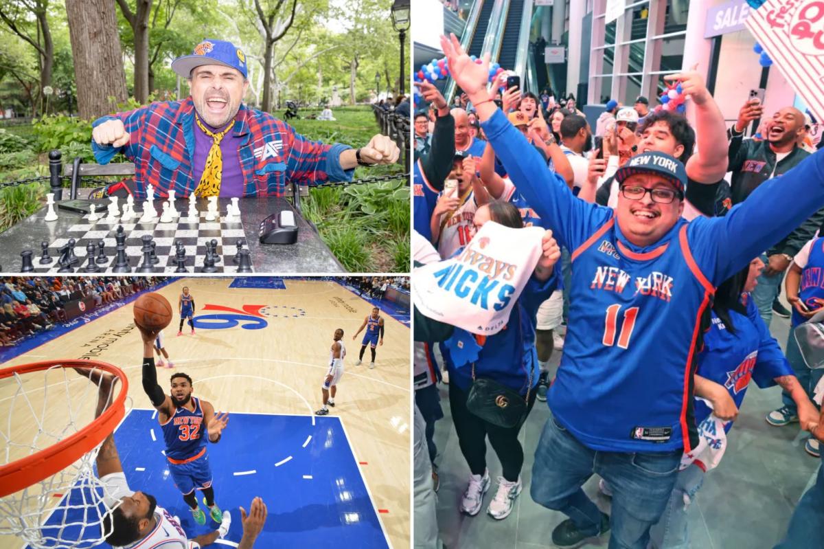 EMBARGO for 7 a.m. Friday -- NYC goes nuts for Knicks as hometown ballers chase first title in 53 years: 'Everybody's buzzed'