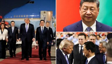 China made a ‘revealing’ choice in its airport greeter for Trump in Beijing