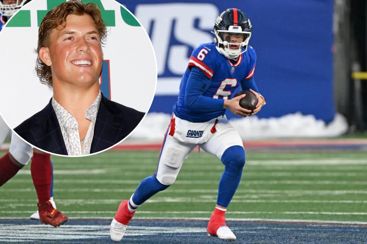 Jaxson Dart sees a 'violent' future for Giants under John Harbaugh
