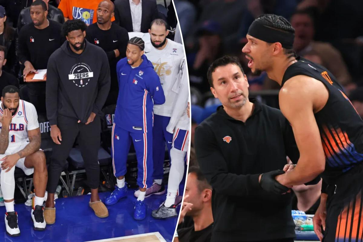 Knicks, 76ers both facing injury questions ahead of Game 3