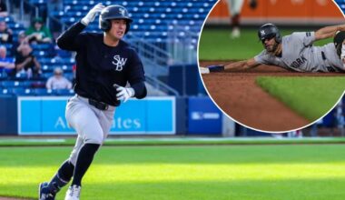 Yankees recall Anthony Volpe with Jose Caballero likely headed to IL
