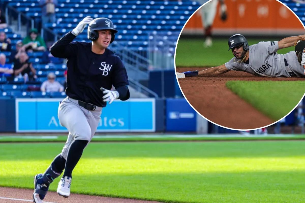 Yankees recall Anthony Volpe with Jose Caballero likely headed to IL