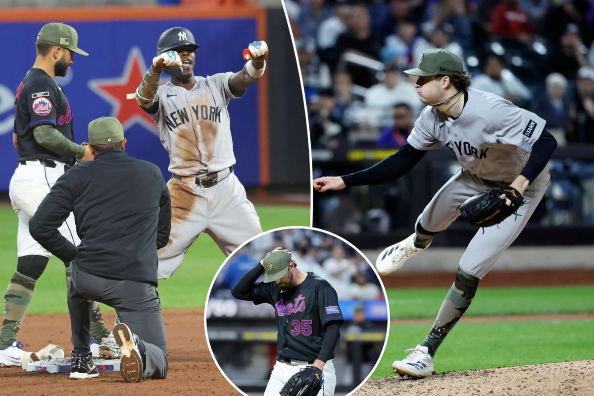 Cam Schlittler, Yankees overpower Mets in first game of Subway Series