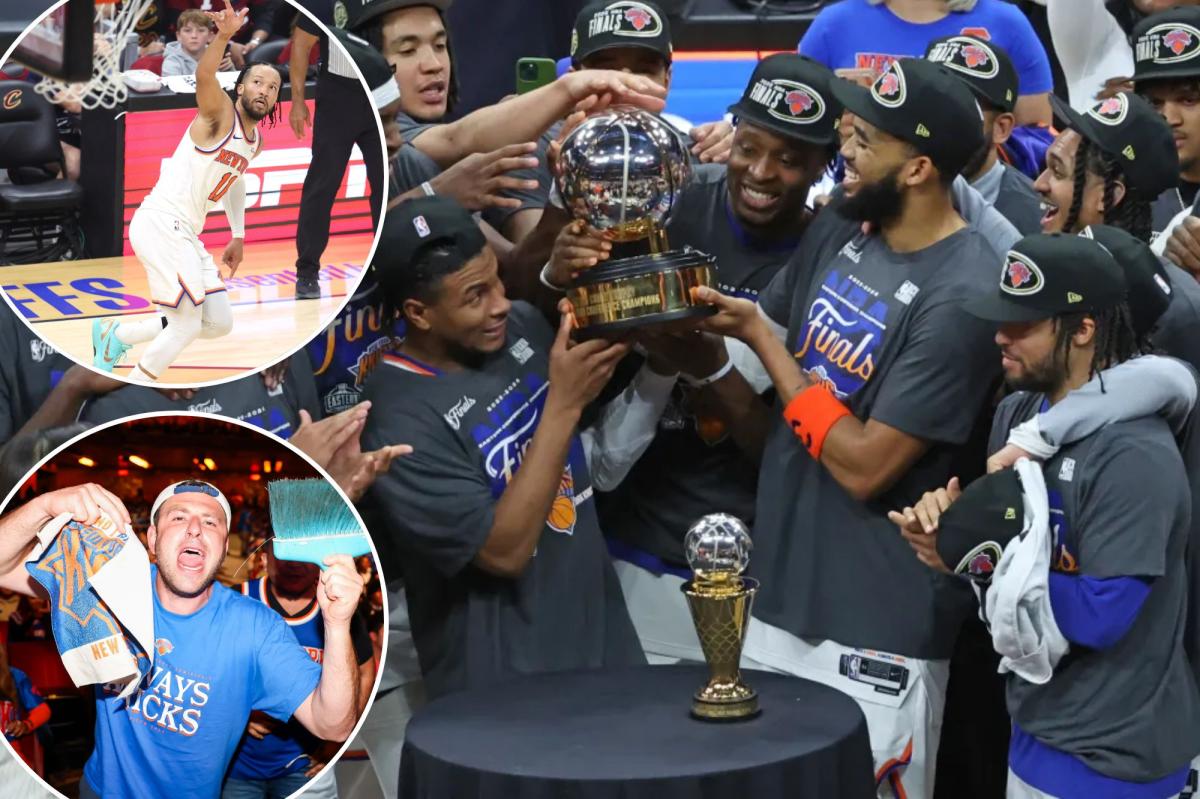 Knicks end NBA Finals drought after demolishing Cavaliers to complete sweep