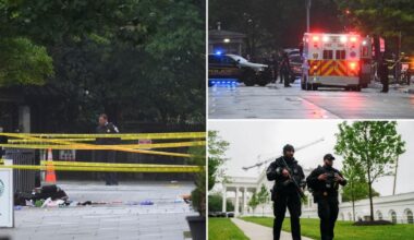 White House on lockdown after dozens of shots fired