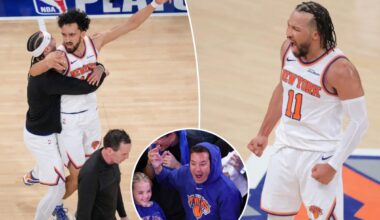 Knicks mount furious rally to beat Cavaliers in thrilling Game 1 win