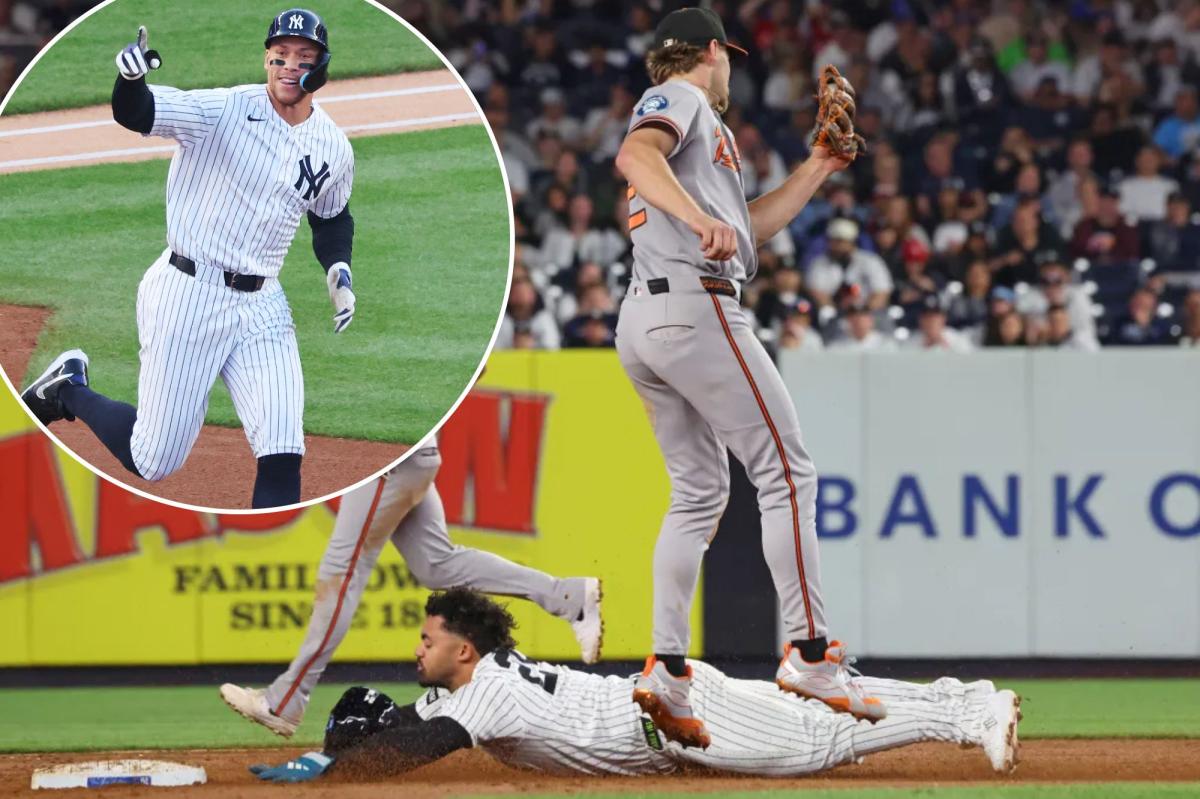 Aaron Judge immediately sets tone as Yankees dominate Orioles