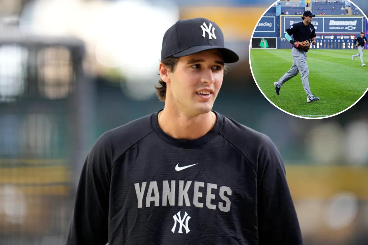 Spencer Jones soaking in his 'awesome' new Yankees environs