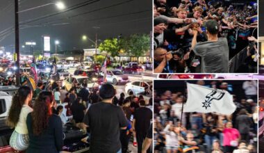 Spurs fan, 17, declared brain dead after horrific accident while celebrating conference final win