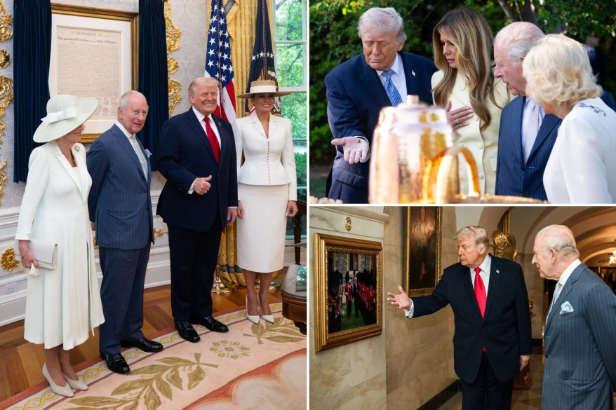 White House releases dozens of behind-the-scenes photos of King Charles III and Queen Camilla's state visit