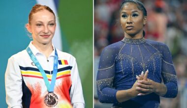 Romanian gymnast Ana Maria Barbosu hit with doping violation, temporary suspension