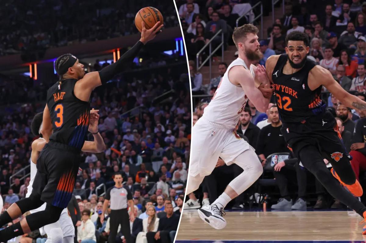 Knicks cruise to Game 2 Eastern Conference finals victory over Cavaliers