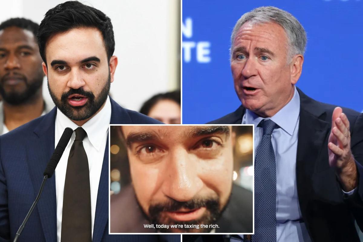 Billionaire Ken Griffin ghosts Mamdani after NYC 'Tax the Rich' video flap