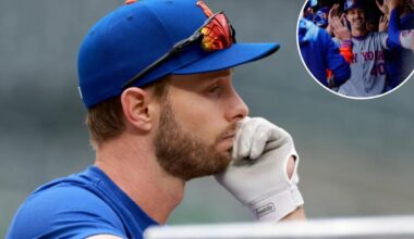 Mets DFA Austin Slater as outfielder carousel continues