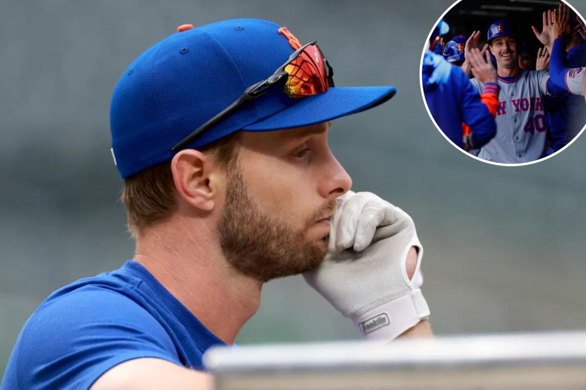 Mets DFA Austin Slater as outfielder carousel continues