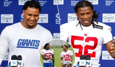 John Harbaugh gets a first taste of building his Giants bully