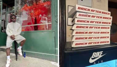 Nigel Sylvester Air Jordan 4 Brick After Brick NYC Pop-Up