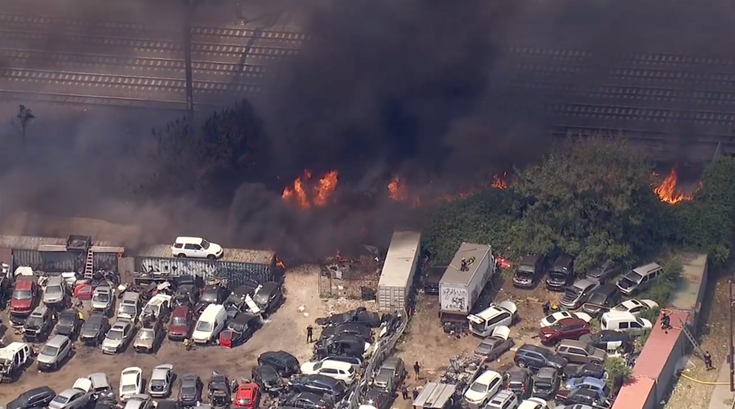 Amtrak, SEPTA service halted after North Philadelphia fire