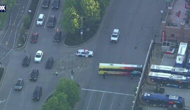 Parts of West Side Highway closed after bus hits cyclist