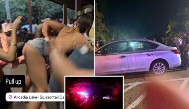 At least 12 wounded in shooting at Oklahoma's Arcadia Lake following large party of young people
