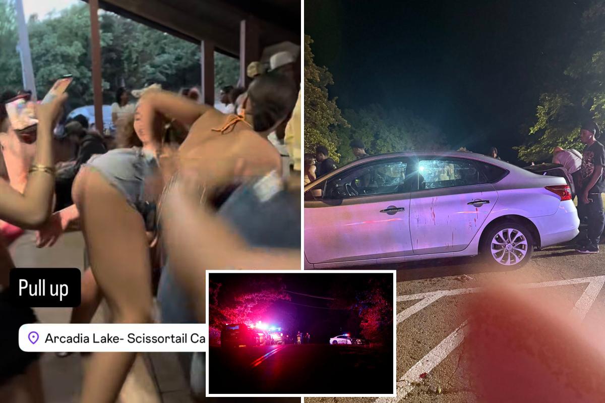 At least 12 wounded in shooting at Oklahoma's Arcadia Lake following large party of young people