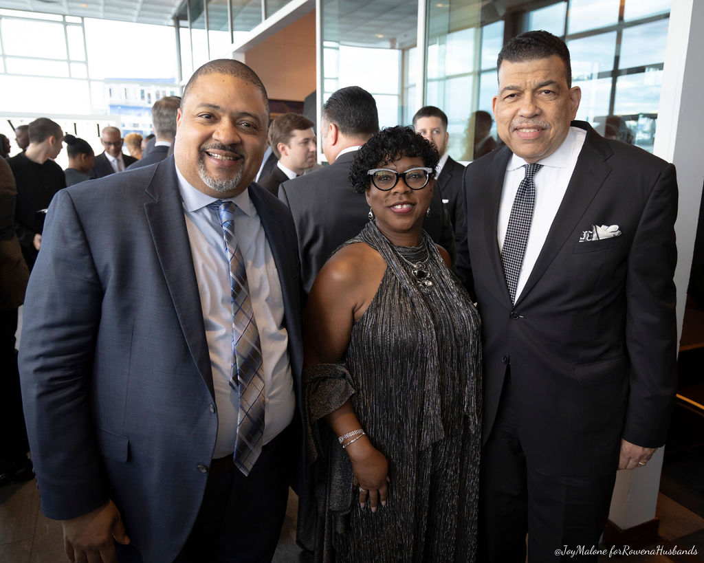 Manhattan District Attorney Alvin T. Bragg, Hon. Darcell Clark and Darrell S. Gay, Esq