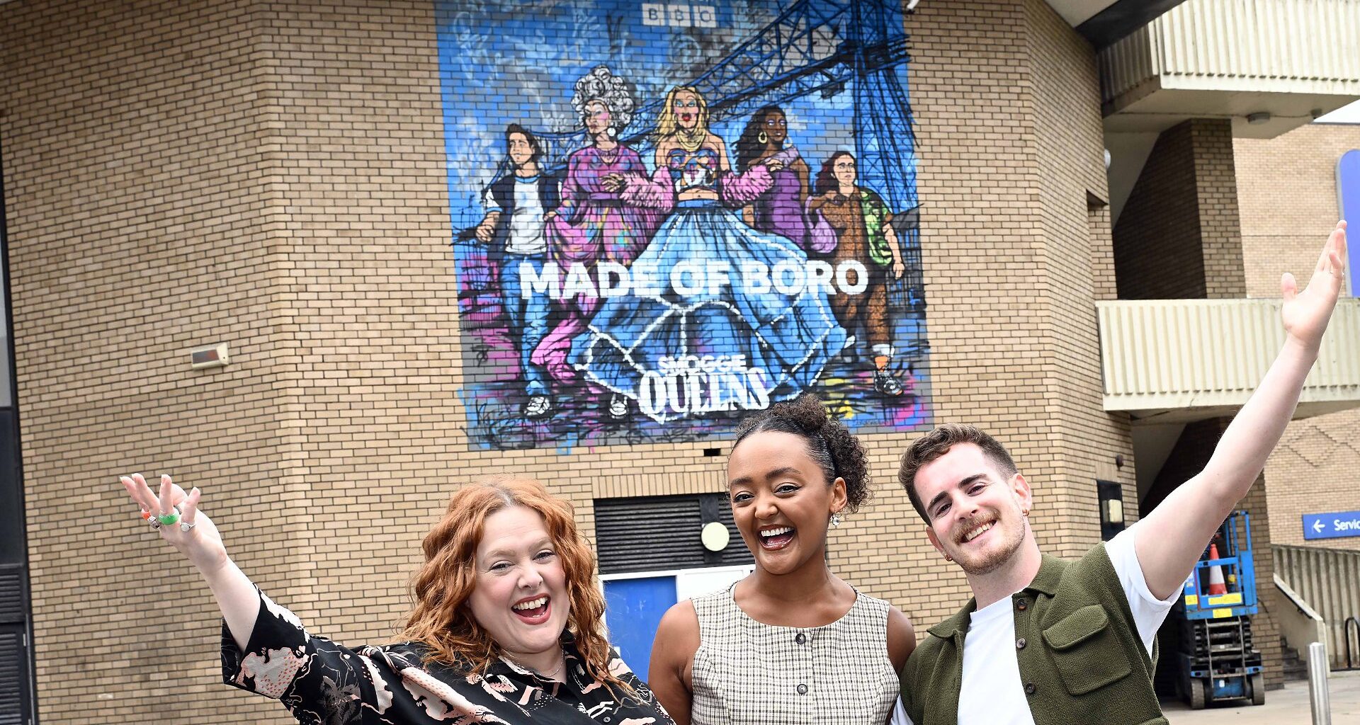 Smoggie Queens brought to life with Middlesbrough mural