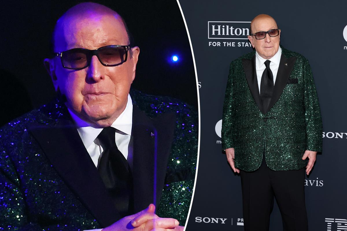 Clive Davis, 94, hospitalized in NYC