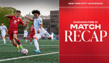 Match Recap | Chicago Fire FC II Falls to New York City FC II at Belson Stadium