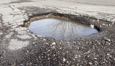 potholes