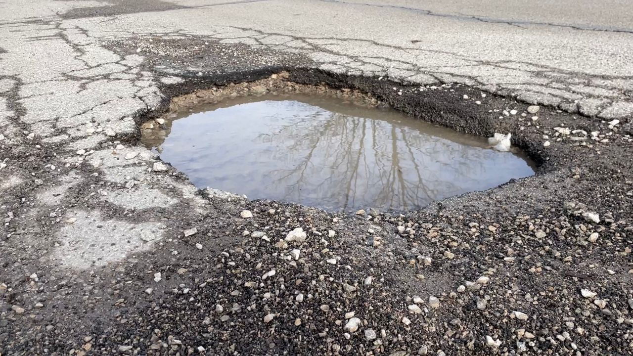 potholes