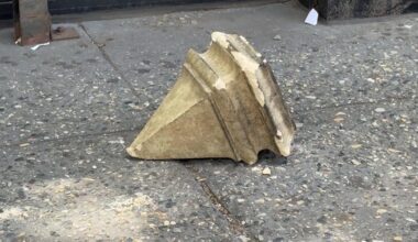Falling debris strikes teenager in head on Queens sidewalk