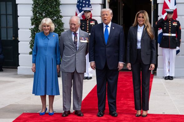 President Trump and the royals