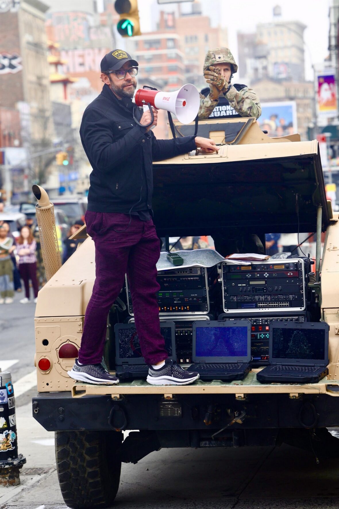 A Quiet Place Part III Set Photos