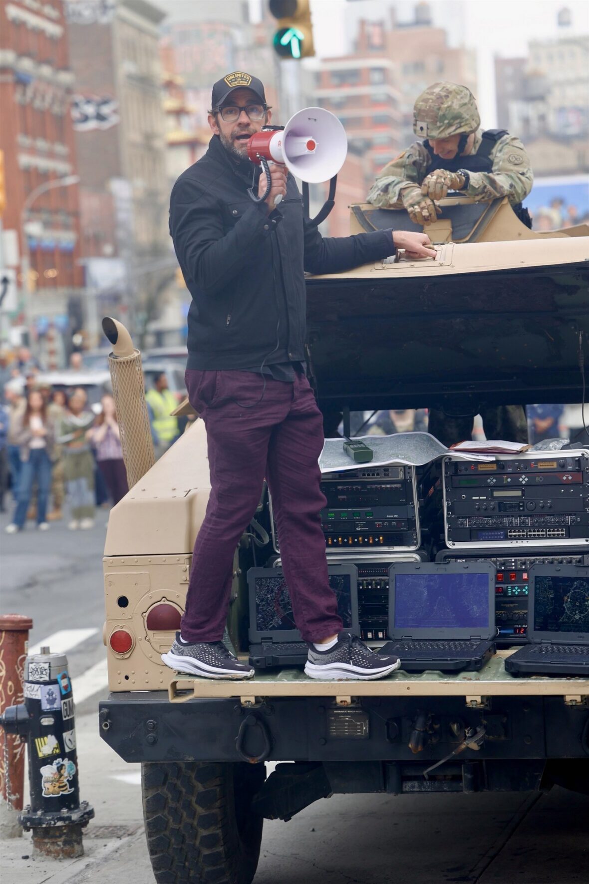 A Quiet Place Part III Set Photos