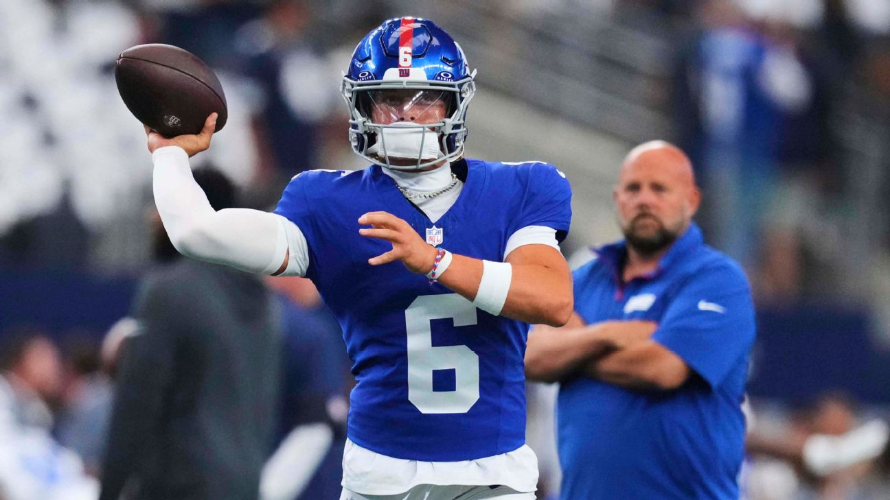 Sources: Dart addresses Giants over his Trump introduction