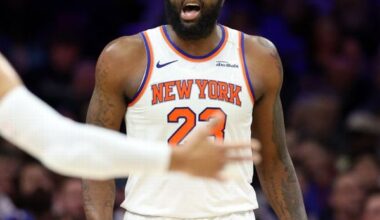 Sources: Knicks' Mitchell Robinson has broken pinkie finger