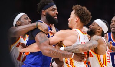 Mitchell Robinson, Dyson Daniels fined for Knicks-Hawks skirmish